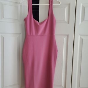 Peony pink midi